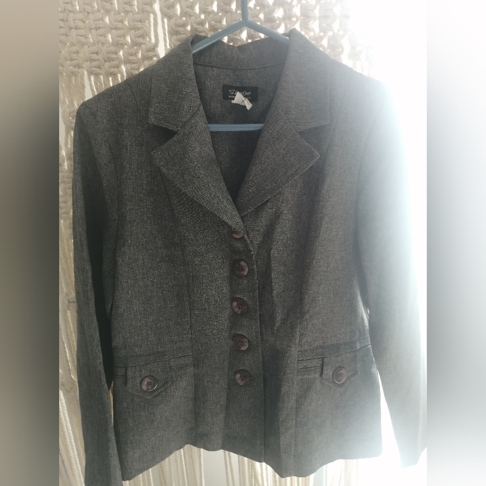 Grey Suit Jacket
